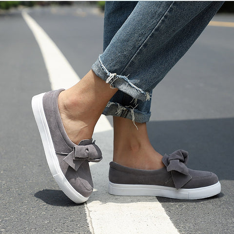 MCCKLE Women Loafers Plus Size Platform Slip