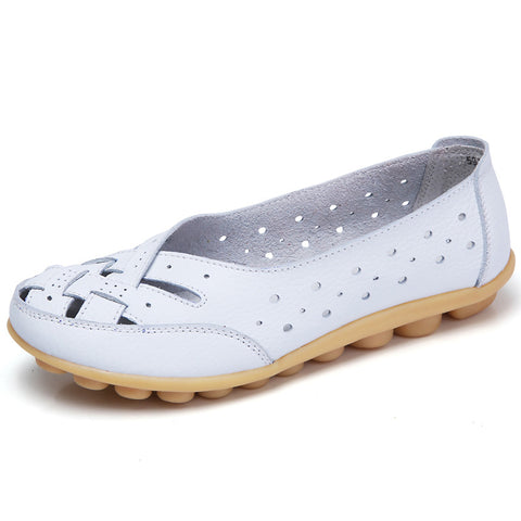 Flats For Women  Comrfort Genuine Leather Flat Shoes