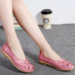 Flats For Women  Comrfort Genuine Leather Flat Shoes