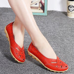 Flats For Women  Comrfort Genuine Leather Flat Shoes