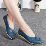 Flats For Women  Comrfort Genuine Leather Flat Shoes