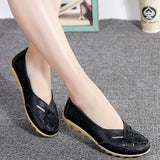 Flats For Women  Comrfort Genuine Leather Flat Shoes