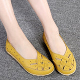 Flats For Women  Comrfort Genuine Leather Flat Shoes