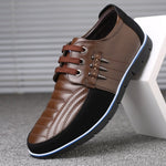 QWEDF Men genuine leather shoes