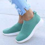 Women's Sneakers Flat Knitting Spring Women Shoes