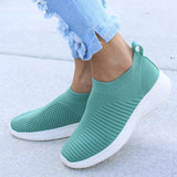 TINO KINO Women Flat Knitting Spring Sneakers Shoes