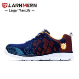 LARNMERN Lightweight Breathable Men Safety Shoes
